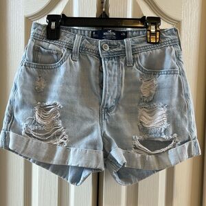 Hollister High Rise Mom Shorts 24W